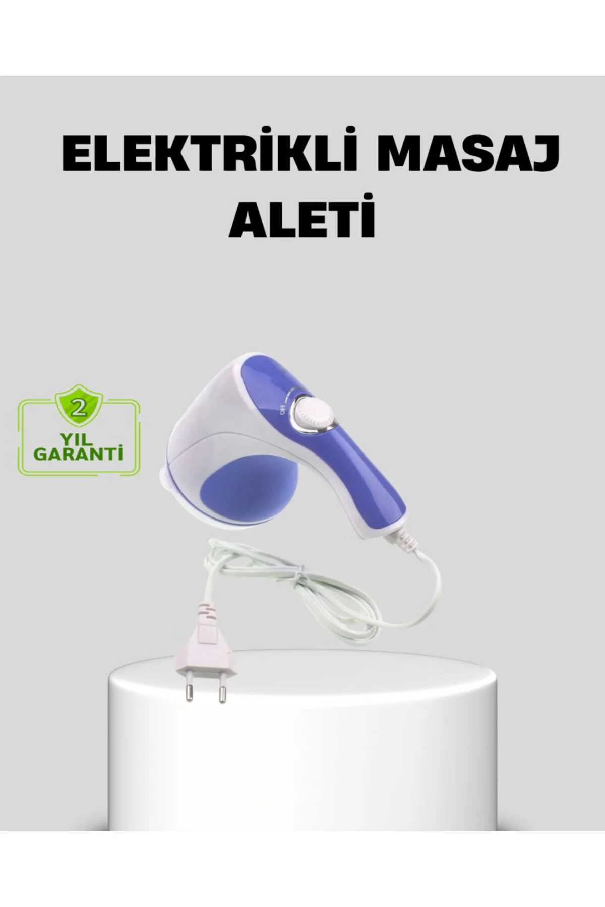 5 Başlıklı Elektrikli Masaj Aleti – Bölgesel ve Selülit Azaltıcı