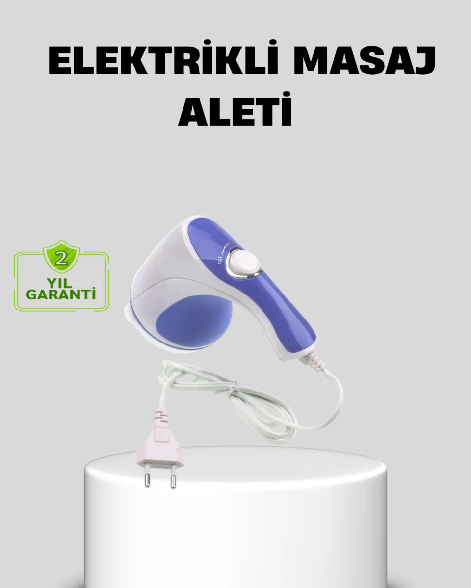 5 Başlıklı Elektrikli Masaj Aleti – Bölgesel İncelme, Selülit Azaltıcı ve Kremasyon Cihazı
