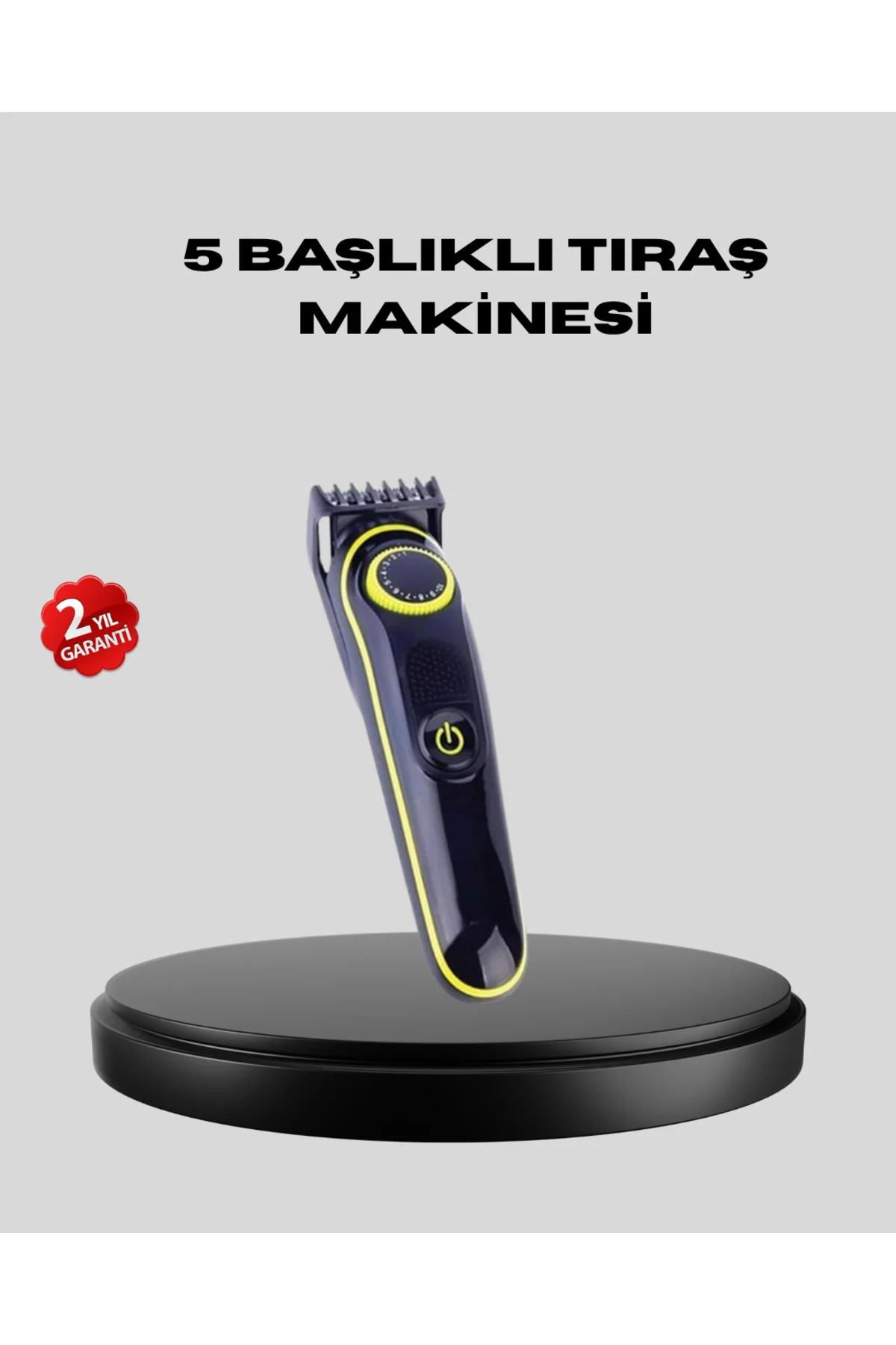 5 Başlıklı Şarjlı Tıraş Makinesi – Saç, Sakal, Burun Ve Vücut İçin Çok Fonksiyonlu Bakım Seti 5 Başlıklı Şarjlı Tıraş Makinesi – Saç, Sakal, Burun Ve Vücut İçin Çok Fonksiyonlu Bakım Seti