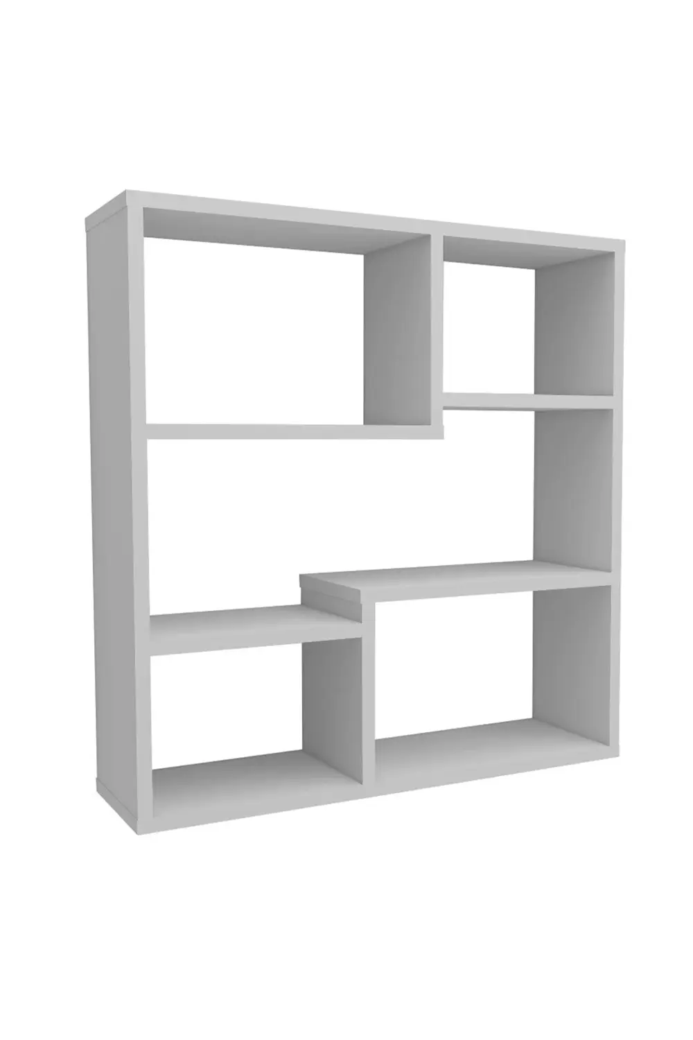 5 Bölmeli Duvar Rafı, Mutfak Rafı, Oturma Odası Rafı