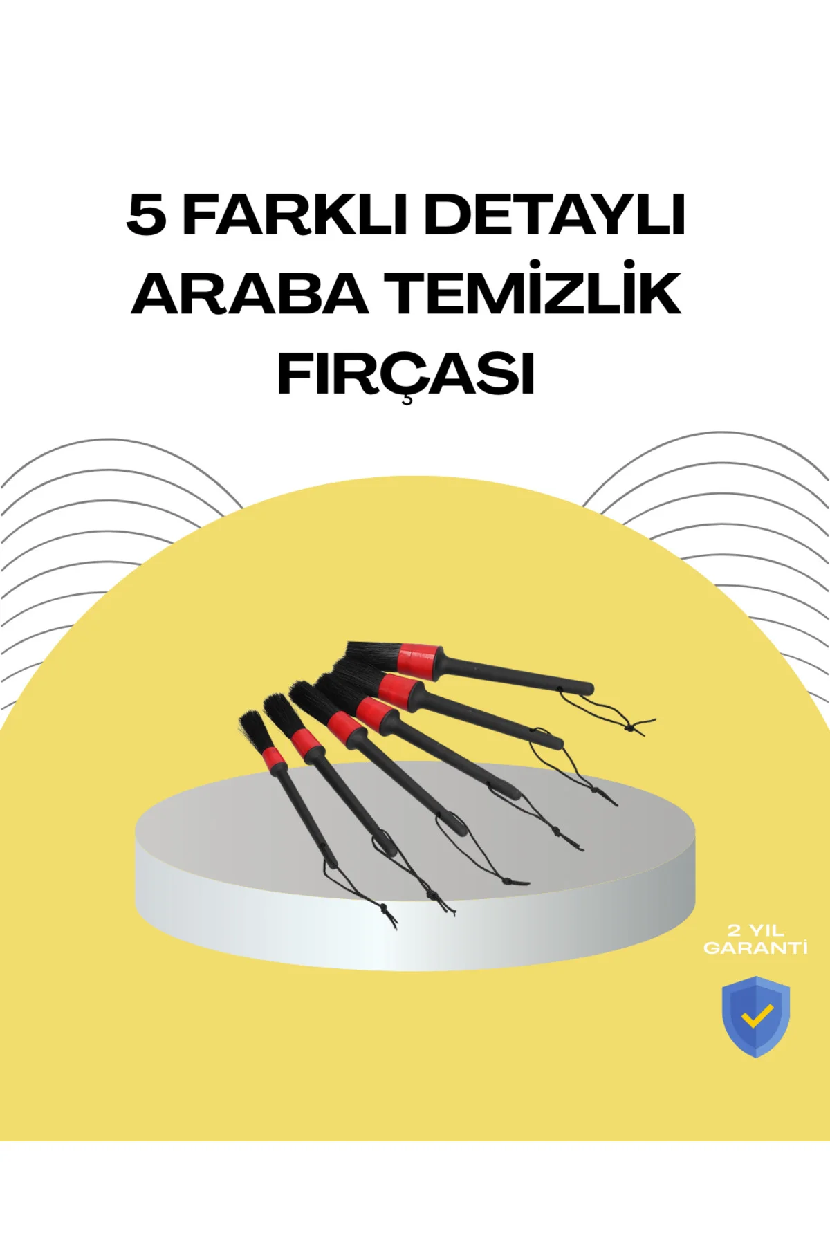 5 Boy Fırçalı Araba Temizlik Seti-Derin Temizlik Sağlayan Yumuşak Fırçalar 5 Boy Fırçalı Araba Temizlik Seti-Derin Temizlik Sağlayan Yumuşak Fırçalar