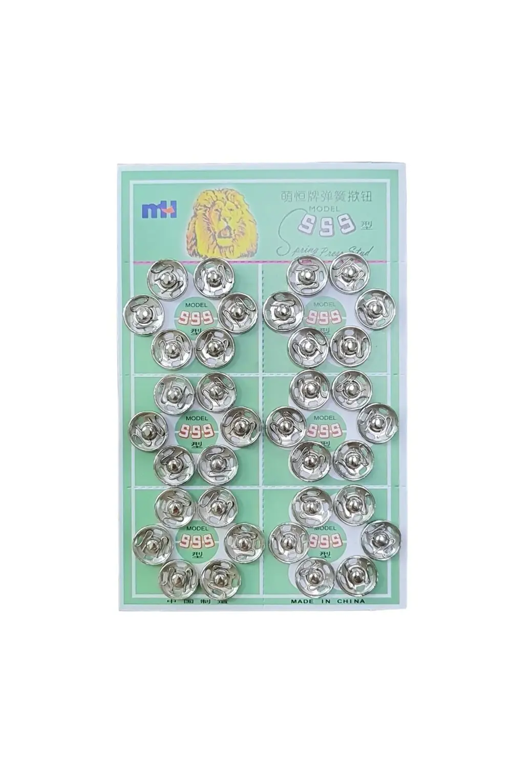 5 Boy Metal, Dikmeli Çıtçıt Düğme Seti. 8mm/10mm/12mm/14mm/16mm