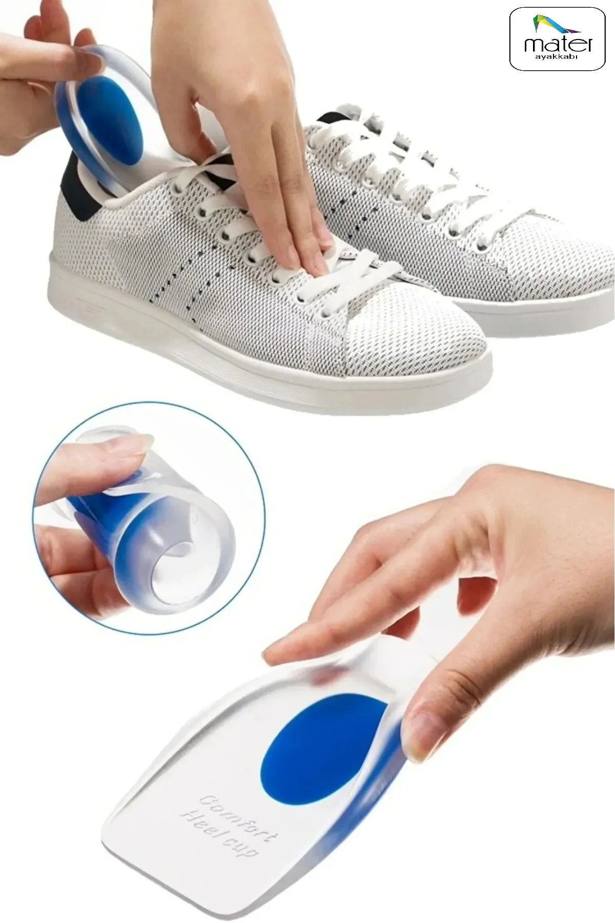 5 çift Silikon Topuk Dikeni Yastığı, Gizli Boy Uzatıcı Tabanlık,j