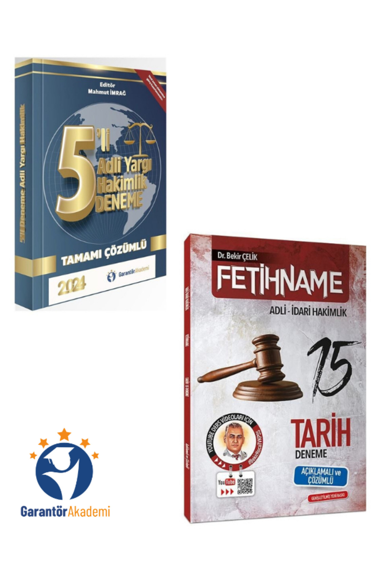5 Deneme Çözümlü+Bekir Çelik Adli İdari Hakimlik FETİHNAME Tarih 
