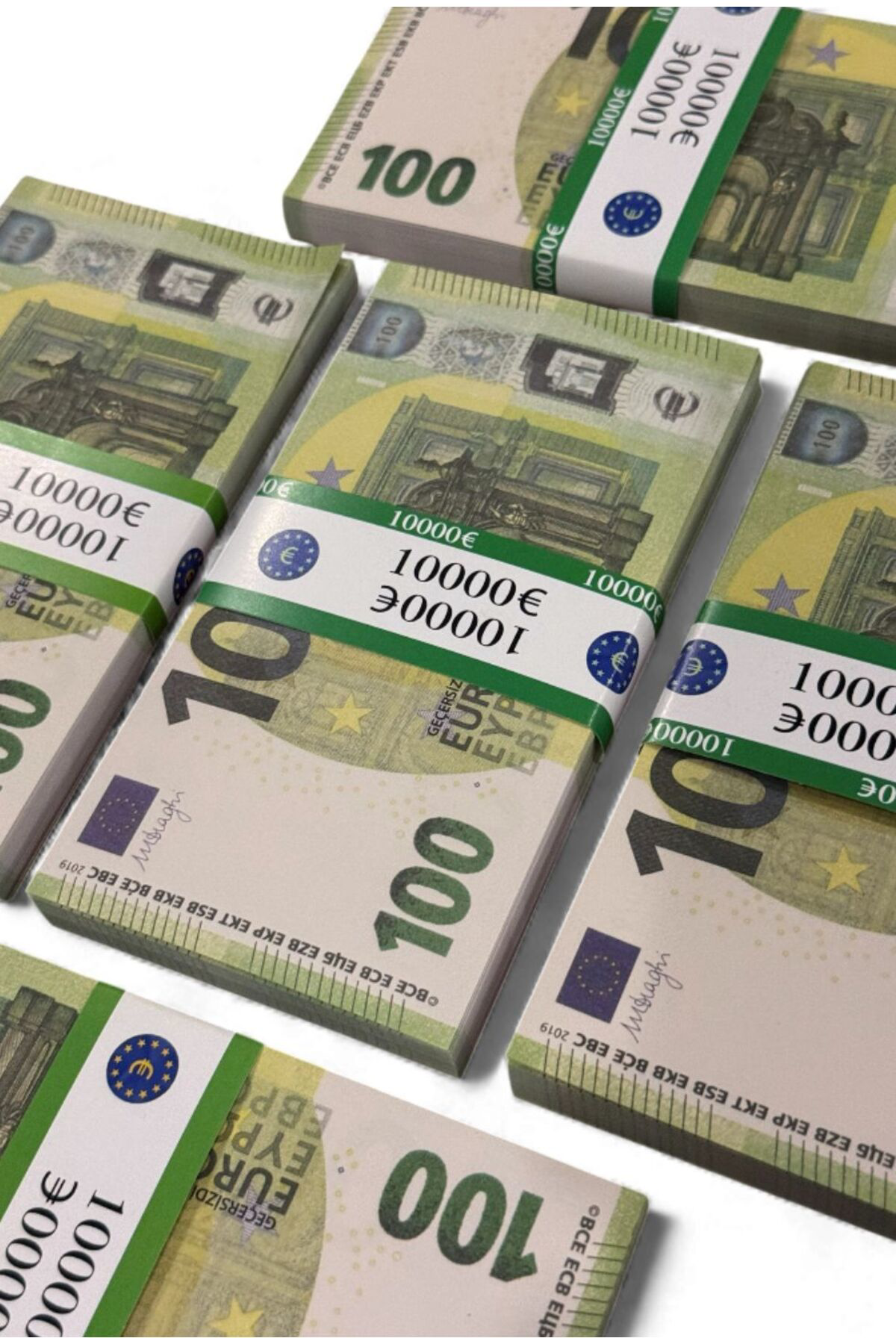 5 Deste 100 EURO Eğlencelik ve Dekoratif Para – Film Sahnesi, Düğ