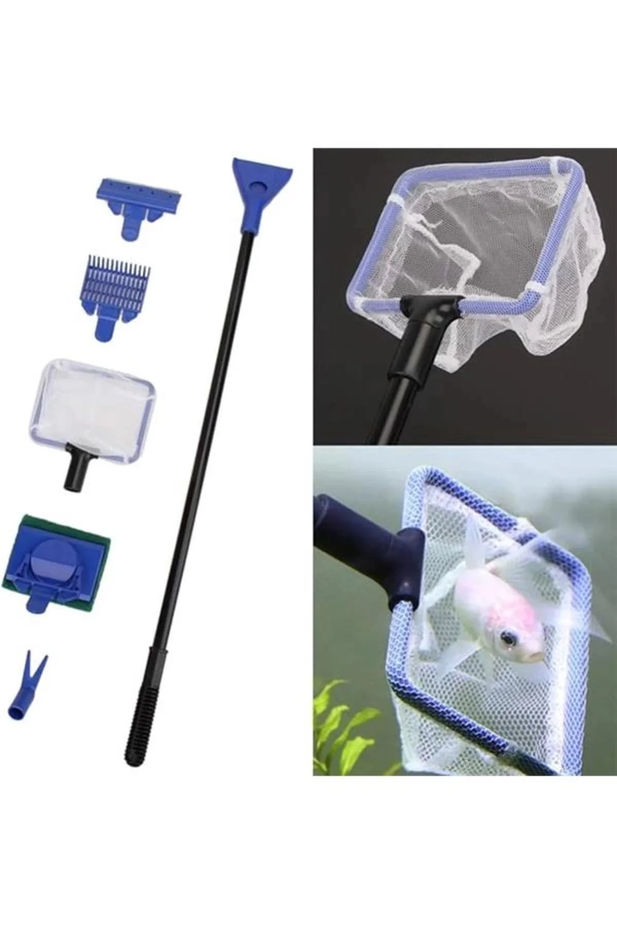 5 in 1 Akvaryum Tankı Temizleme Seti Akvaryum Balığı Bakım Seti