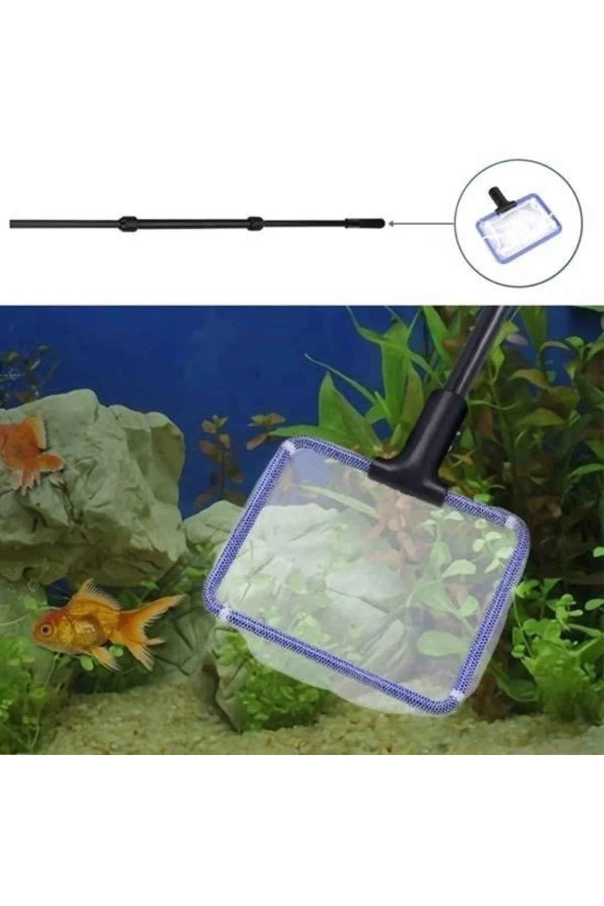 5 İn 1 Akvaryum Tankı Temizleme Seti Akvaryum Balığı Bakım Seti (