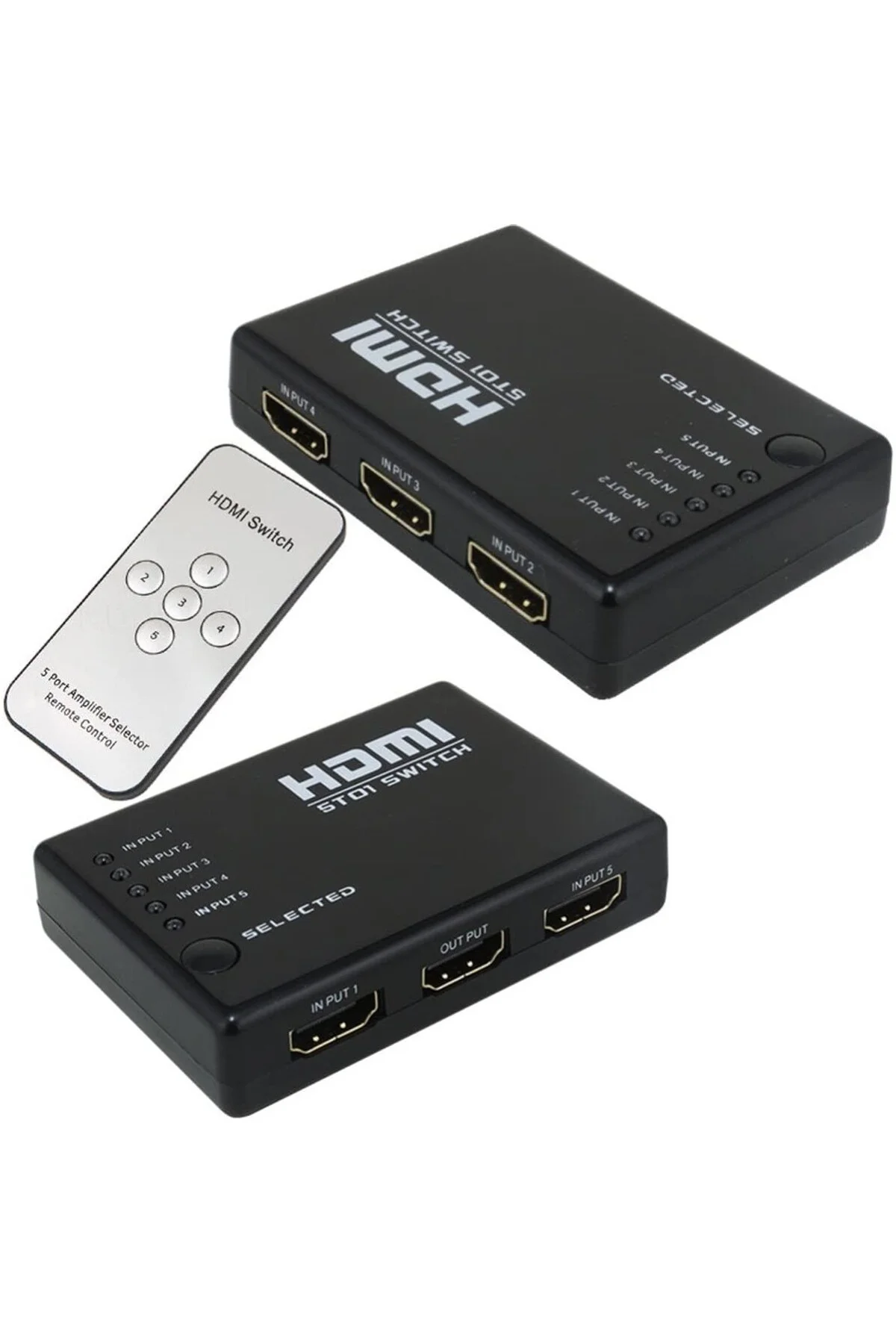 5 IN 1 OUT HDMI SWITCHER * S-LINK SL-HSW55