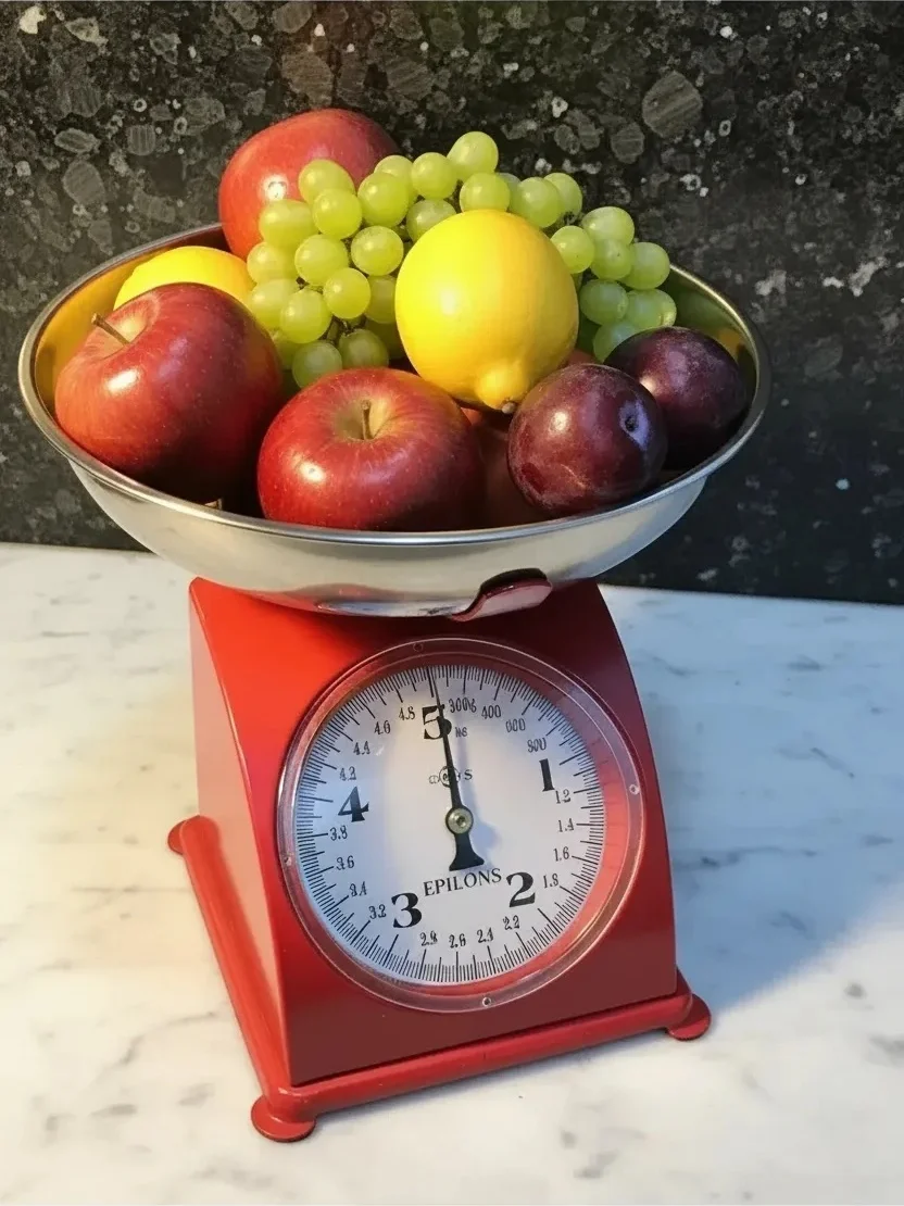 5 Kg Retro Nostalji Mutfak Tartısı Analog Terazi