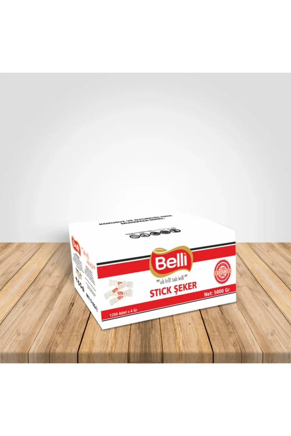 5 Kg Stick Şeker (4 Gr 1250 Adet)