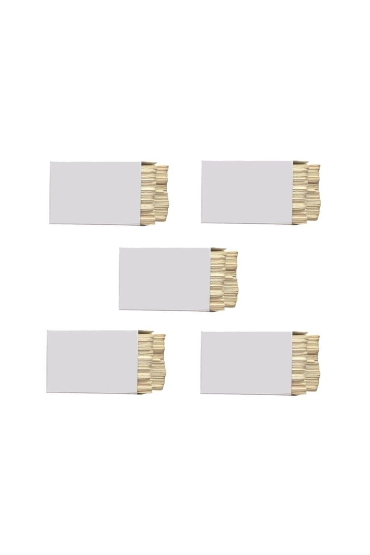 Aremed 5 Kutu - 100 Lük Abeslang Tahta Dil Çubuğu Basacaği - Ağda Spatul