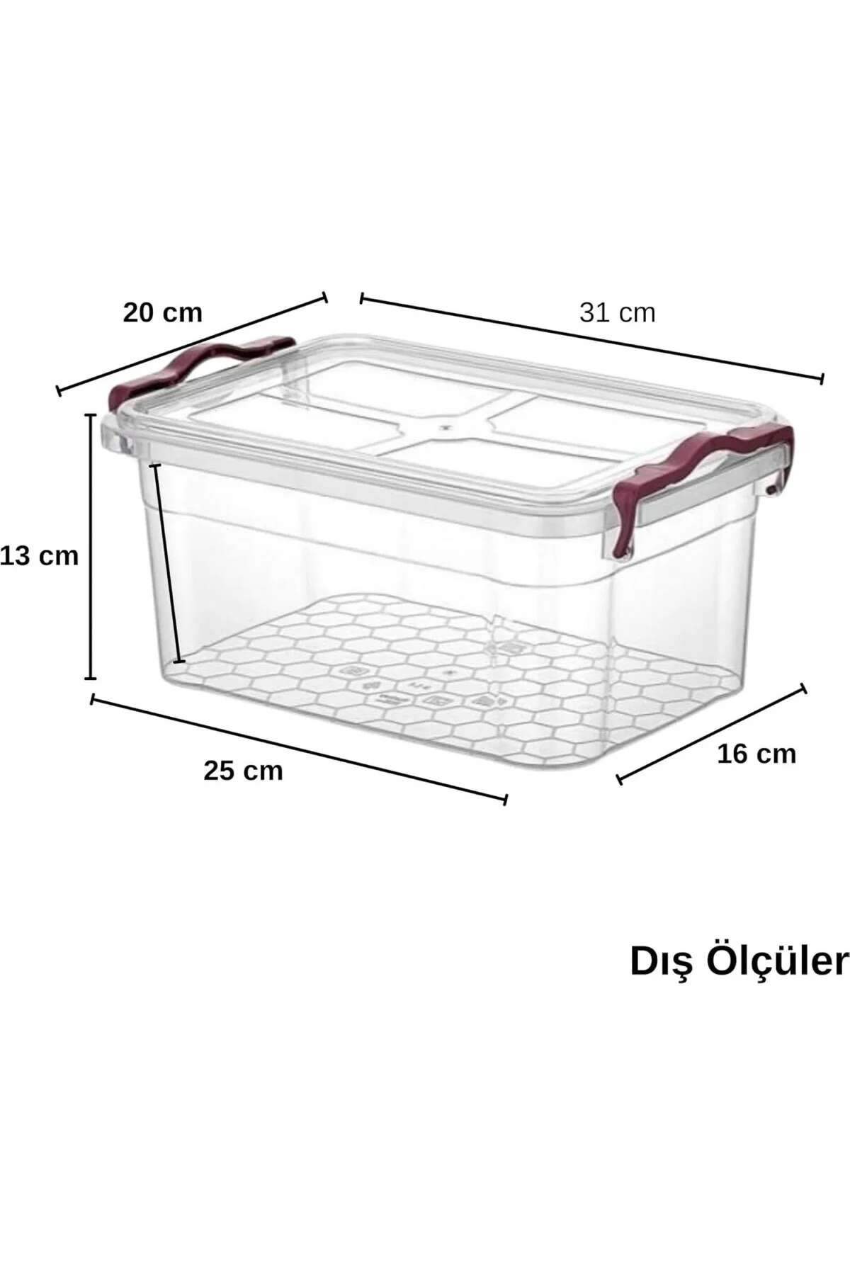5 L Dikdörtgen Şeffaf Plastik Saklama Kabı, Kapaklı, İstiflenebilir, Çıt Çıt Kapaklı Depo 5 L Dikdörtgen Şeffaf Plastik Saklama Kabı, Kapaklı, İstiflenebilir, Çıt Çıt Kapaklı Depo