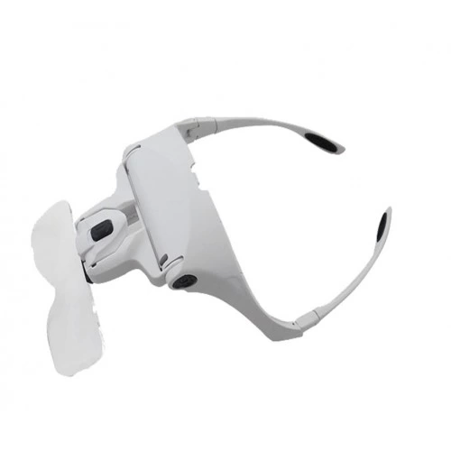 Just Cheap Store 5 Lens 1.0X3.5X, 2Led İşikli  İle Ayarlanabilir Gözlük Büyüteç989