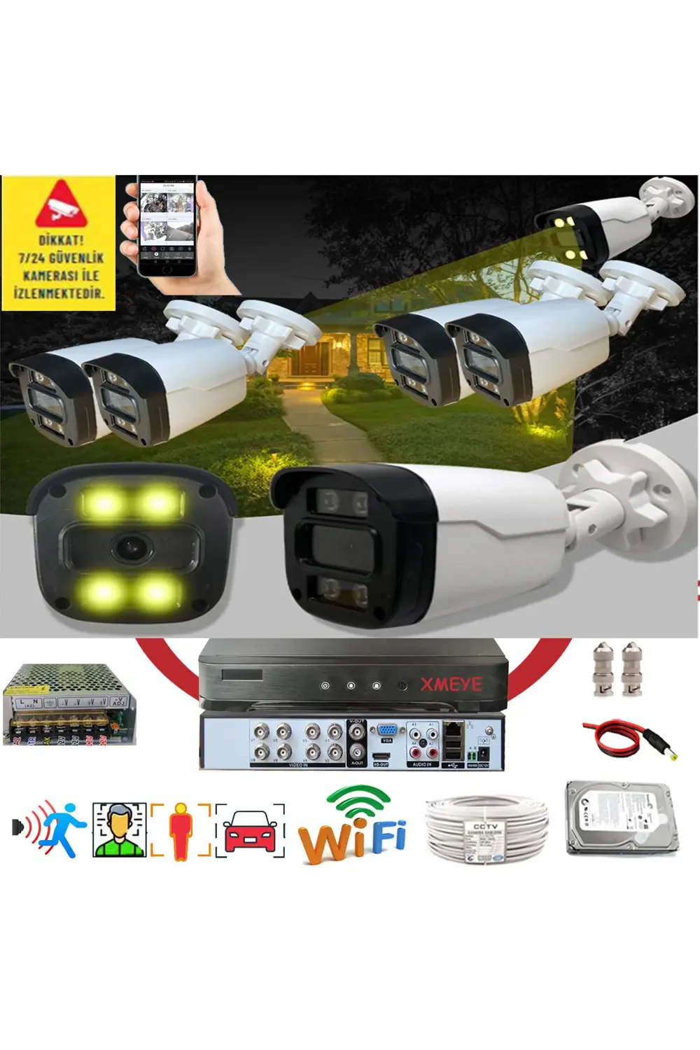 5 Li Yapay Zeka Destekli Araç,yüz,insan Ve Hareket Algılayan 5 Mp