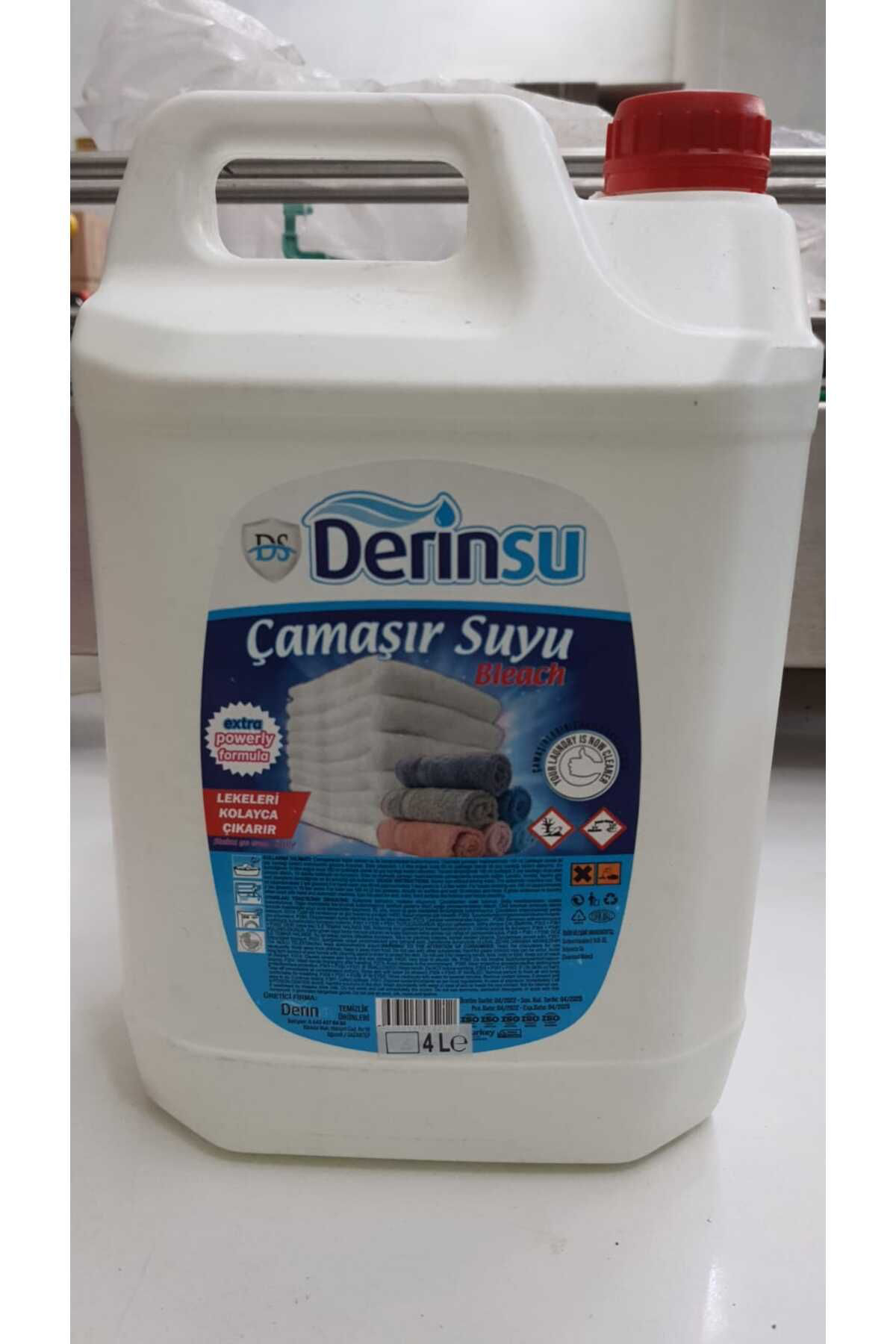 5 LT ÇAMAŞIR SUYU 5LTX4 ADET (20 LT )