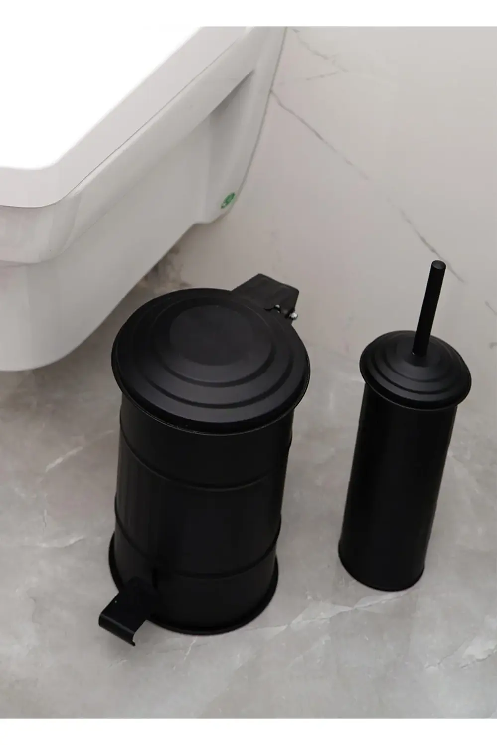 . 5 Lt. Pedallı Banyo Çöp Kovası Siyah