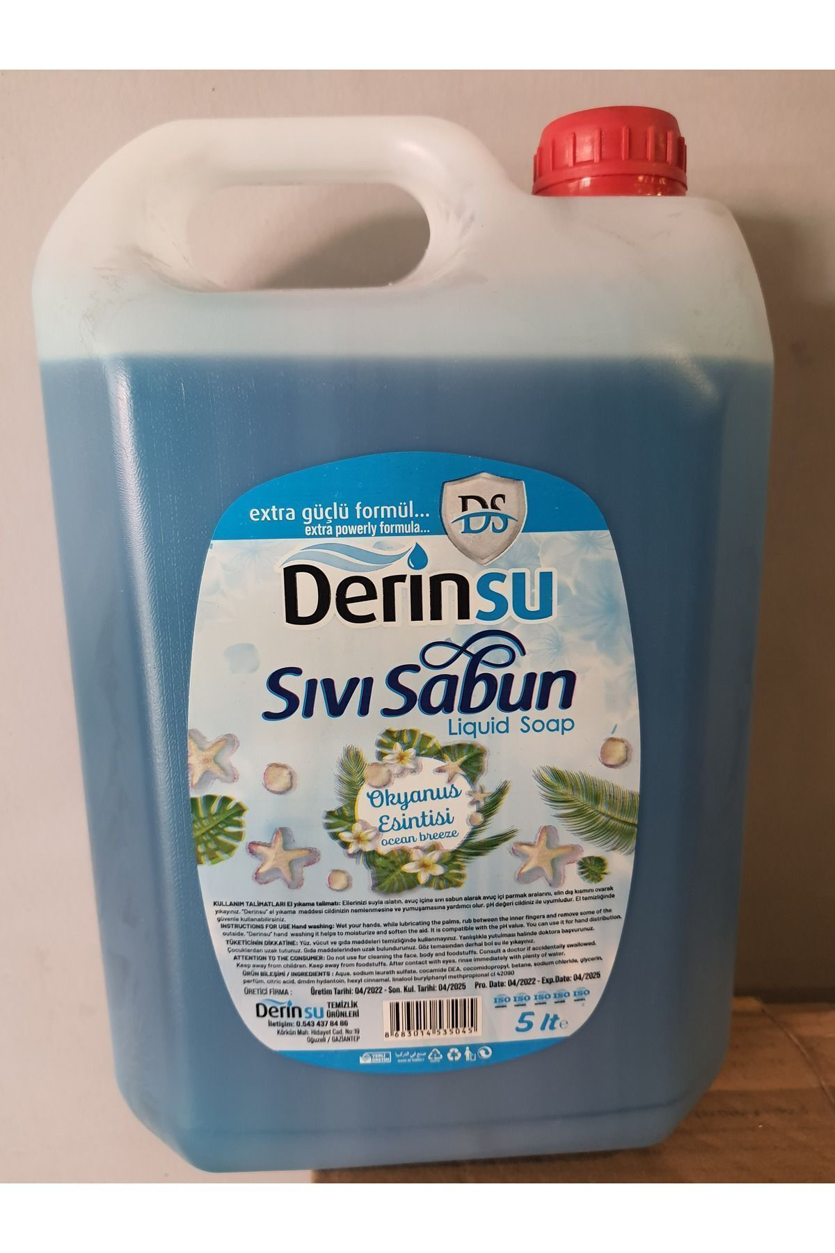 5 LT SIVI EL SABUN 5 LTX4 ADET (20 LT)