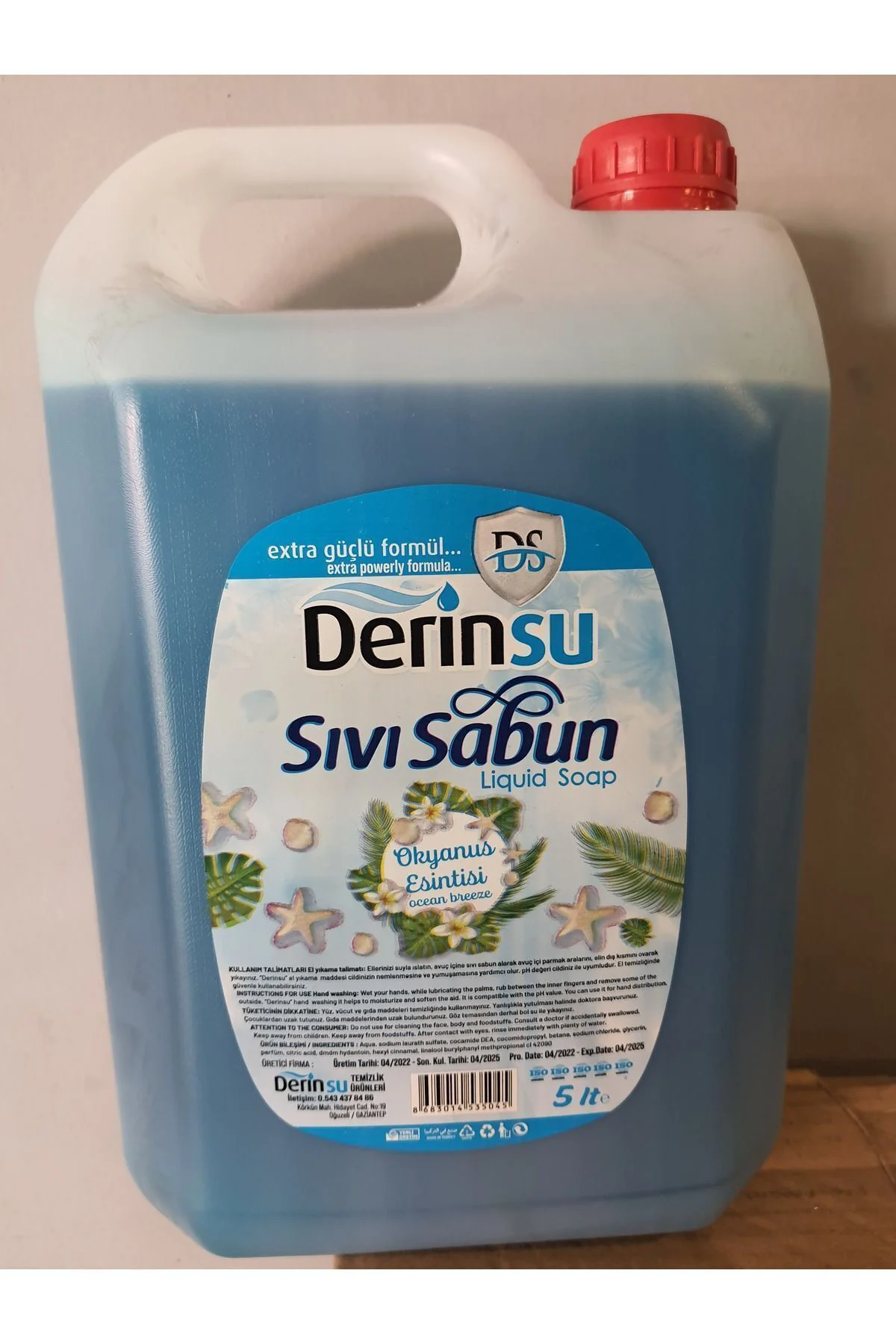 5 LT SIVI EL SABUN 5 LTX4 ADET (20 LT) 5 LT SIVI EL SABUN 5 LTX4 ADET (20 LT)