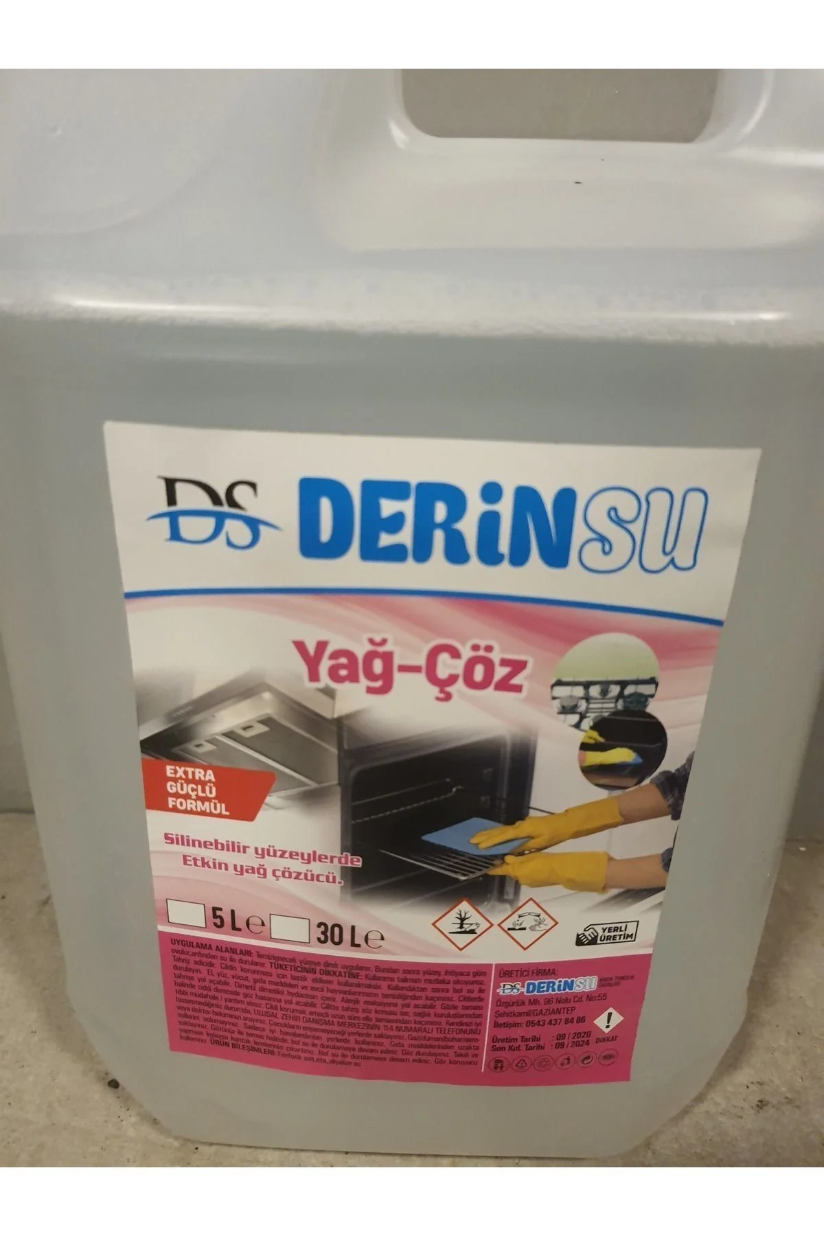 5 LT YAĞ ÇÖZ