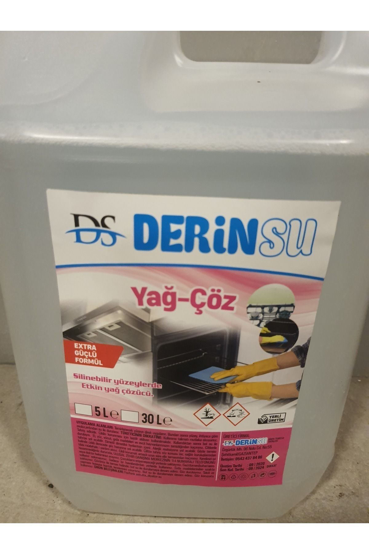 5 LT YAĞ ÇÖZ
