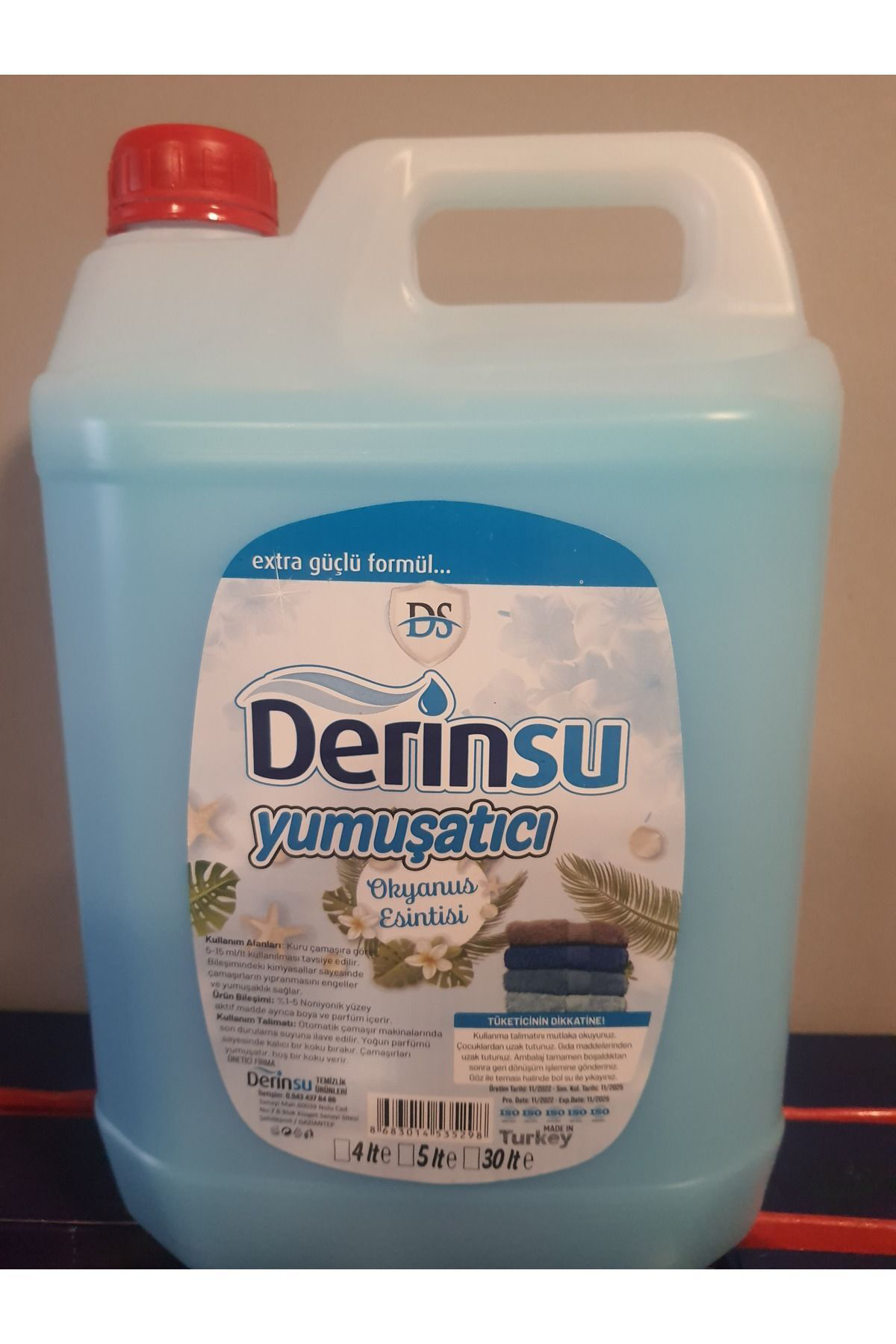 Derinsu Kimya 5 Lt Yumuşatici