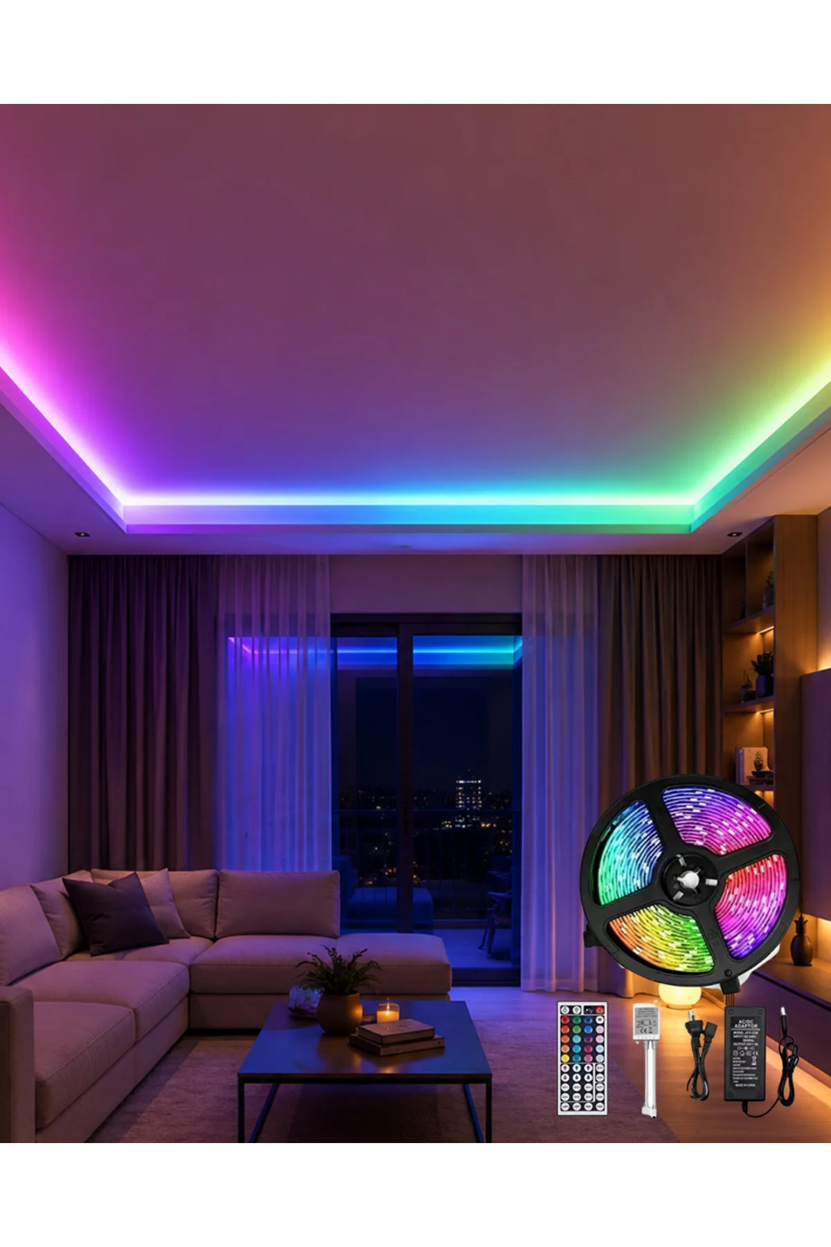 5 METRE 3 ŞERİTLİ LED