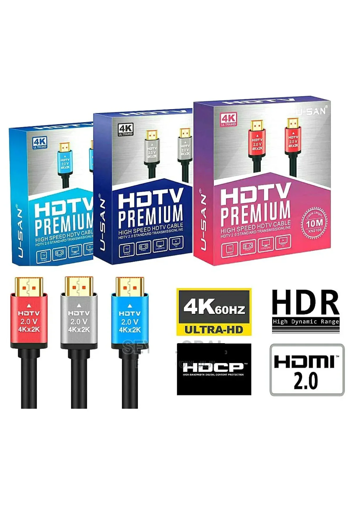 5 Metre 4k Hdmi Kablo 2.0V 4kx2K