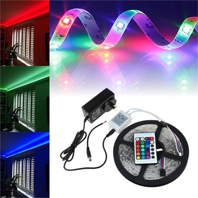 5 Metre Rgb Şerit Led Seti-iç ve Dış Mekan Silikonlu-tak Çalıştır Fiyatı, Yorumları ve Özellikleri