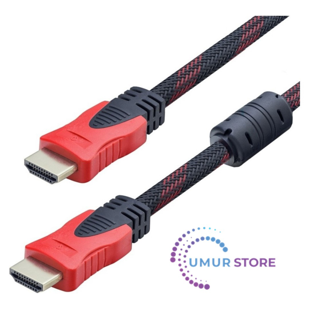 5 mt Örgülü HDMI Kablo 5 mt Örgülü HDMI Kablo