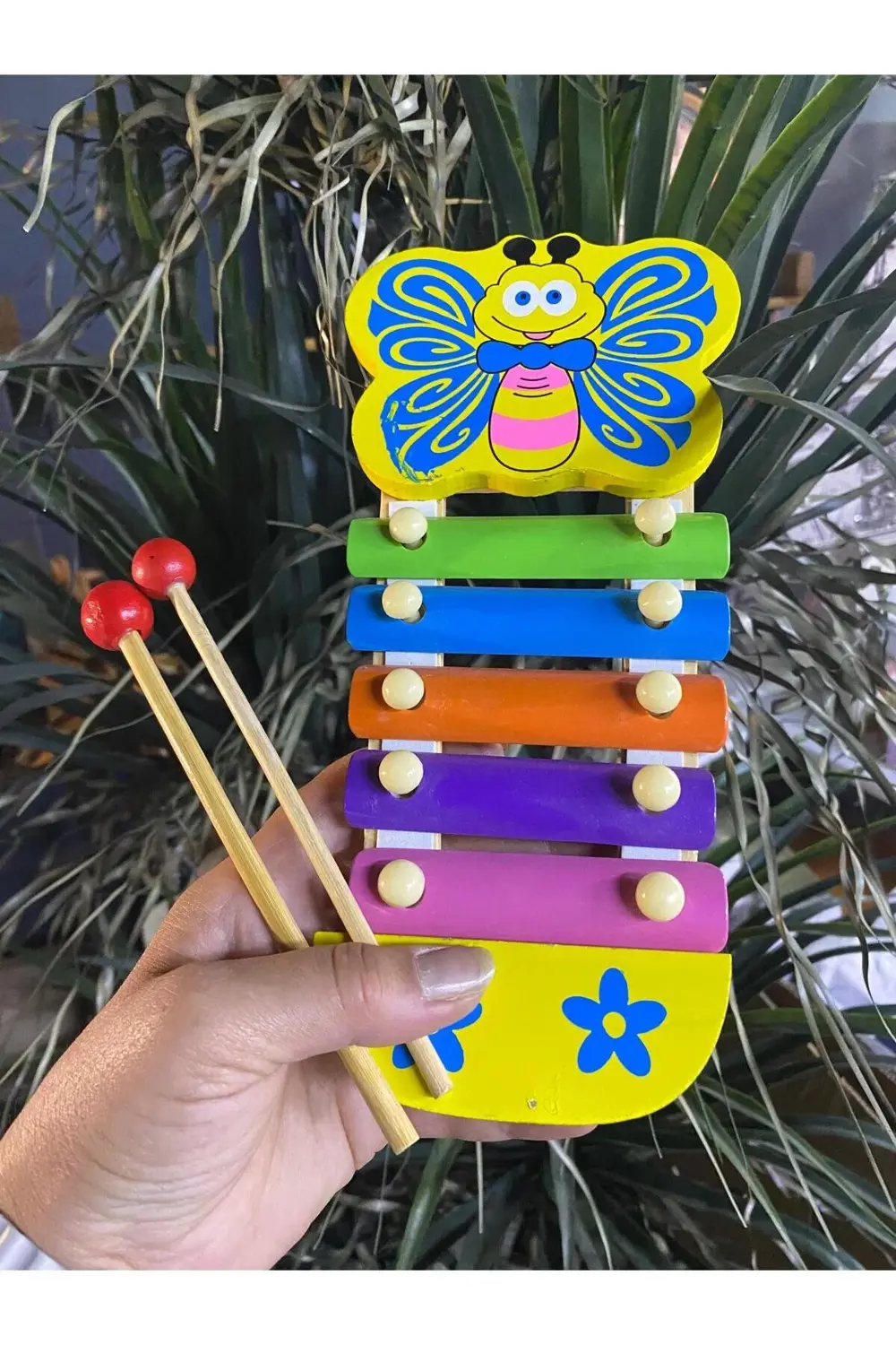 5 Notalı Selefon Ksilafon Tuşlu Sesli Müzik Aleti