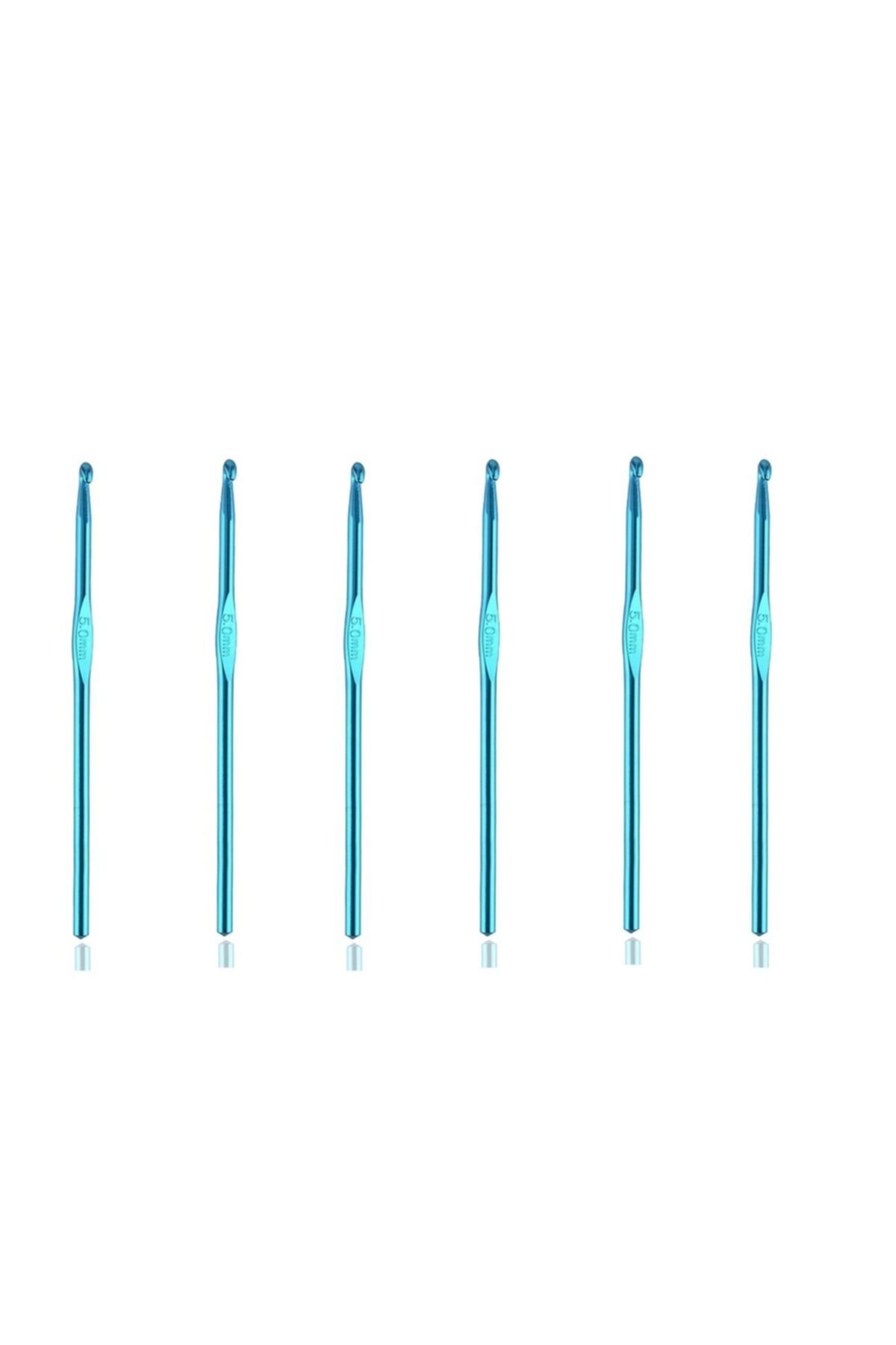 Skc 5 Numara Gagalı Örgü Tığı - Gagalı Aluminyum Tığ No: 5 ( Bir Adet