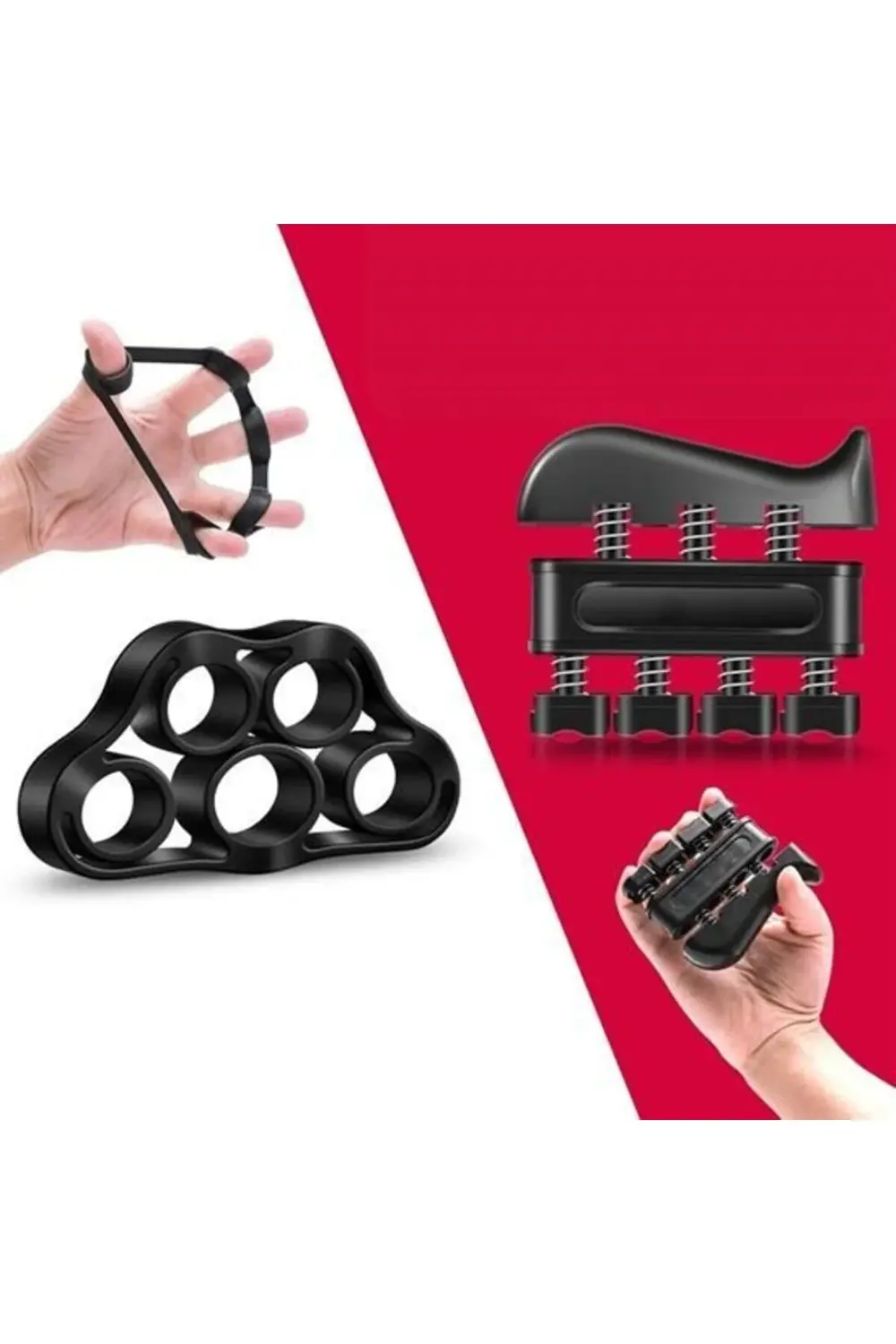 ® 5 Parça El, Kol ve Parmak Egzersiz Spor Aletleri Seti Fitness T