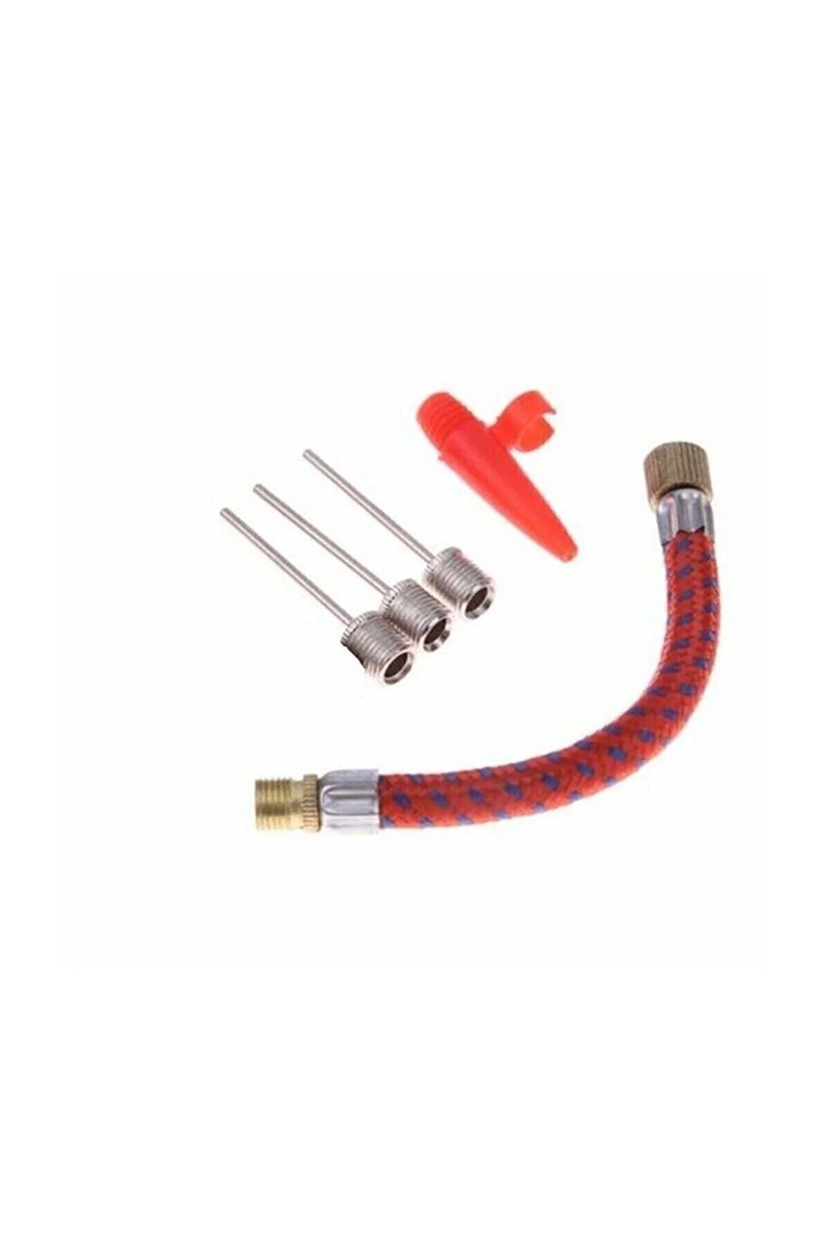 5 Parça Hava Pompa Iğne Seti Bisiklet Ve Top Şişirme Pompa Yedek 