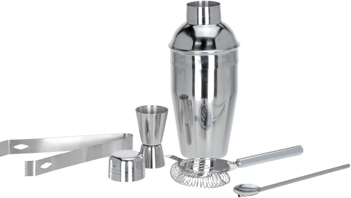 5 Parça Kokteyl Seti 550ml Shaker – Paslanmaz Çelik Bar Aksesuarları Fiyatı, Yorumları ve Özellikleri