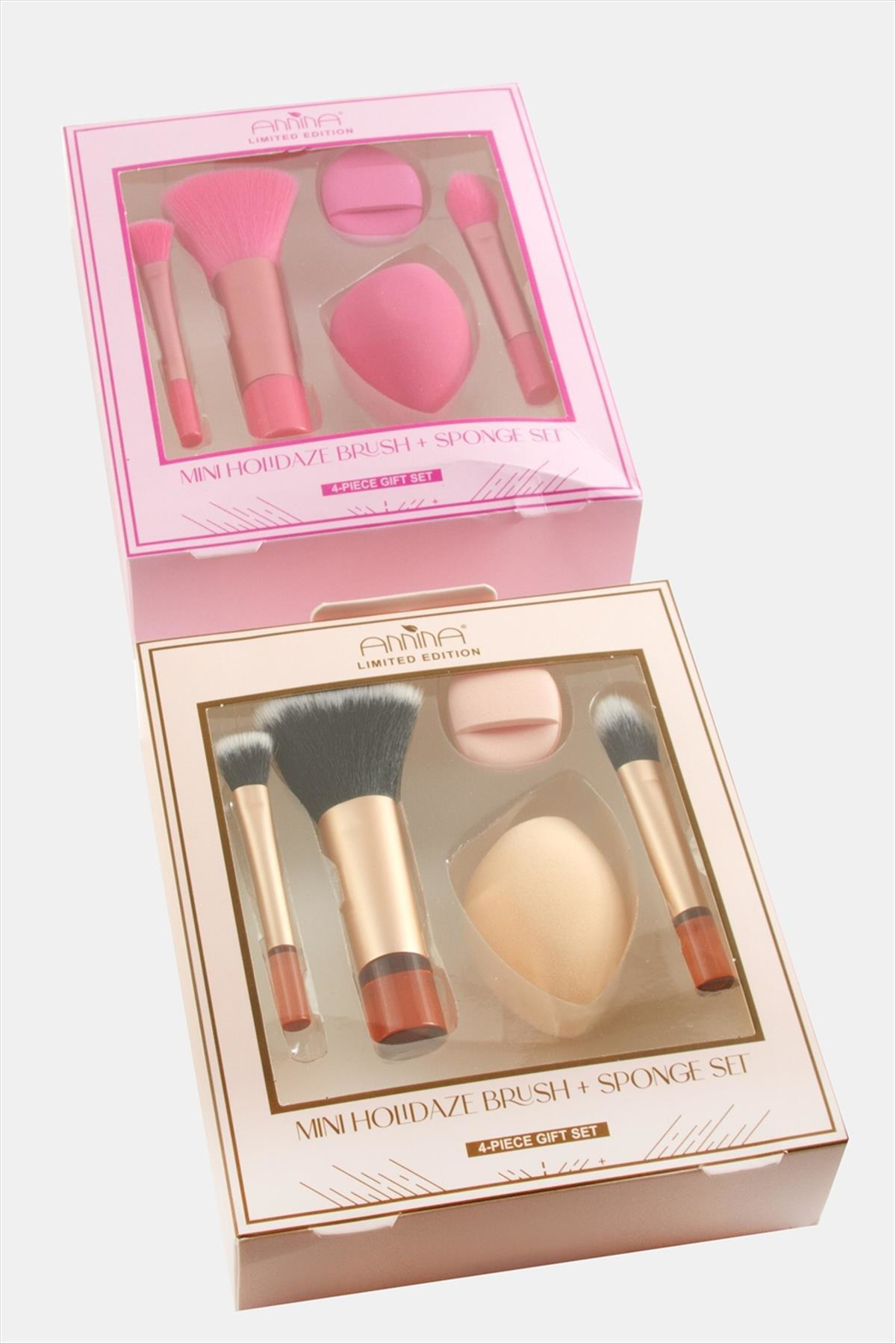 5 Parça Makyaj Fırça Ve Sünger Seti