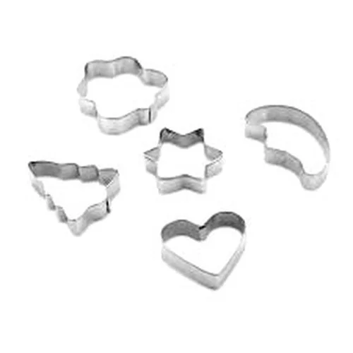 5 Parça  Metal Bisküvi Kurabiye Kalıp Bx40 Fiyatı, Yorumları ve Özellikleri