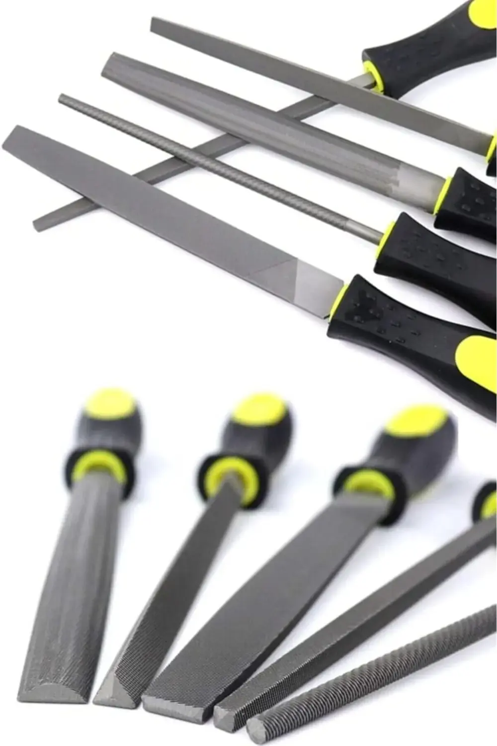 5 Parça Mini Eğe Törpü Seti Ahşap Tahta Oyma Şekillendirme Büyük