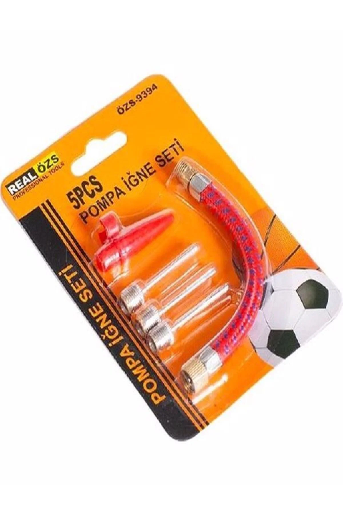 5 Parça Pompa Iğne Seti Bisiklet Ve Top Şişirme Pompa Yedek Uç