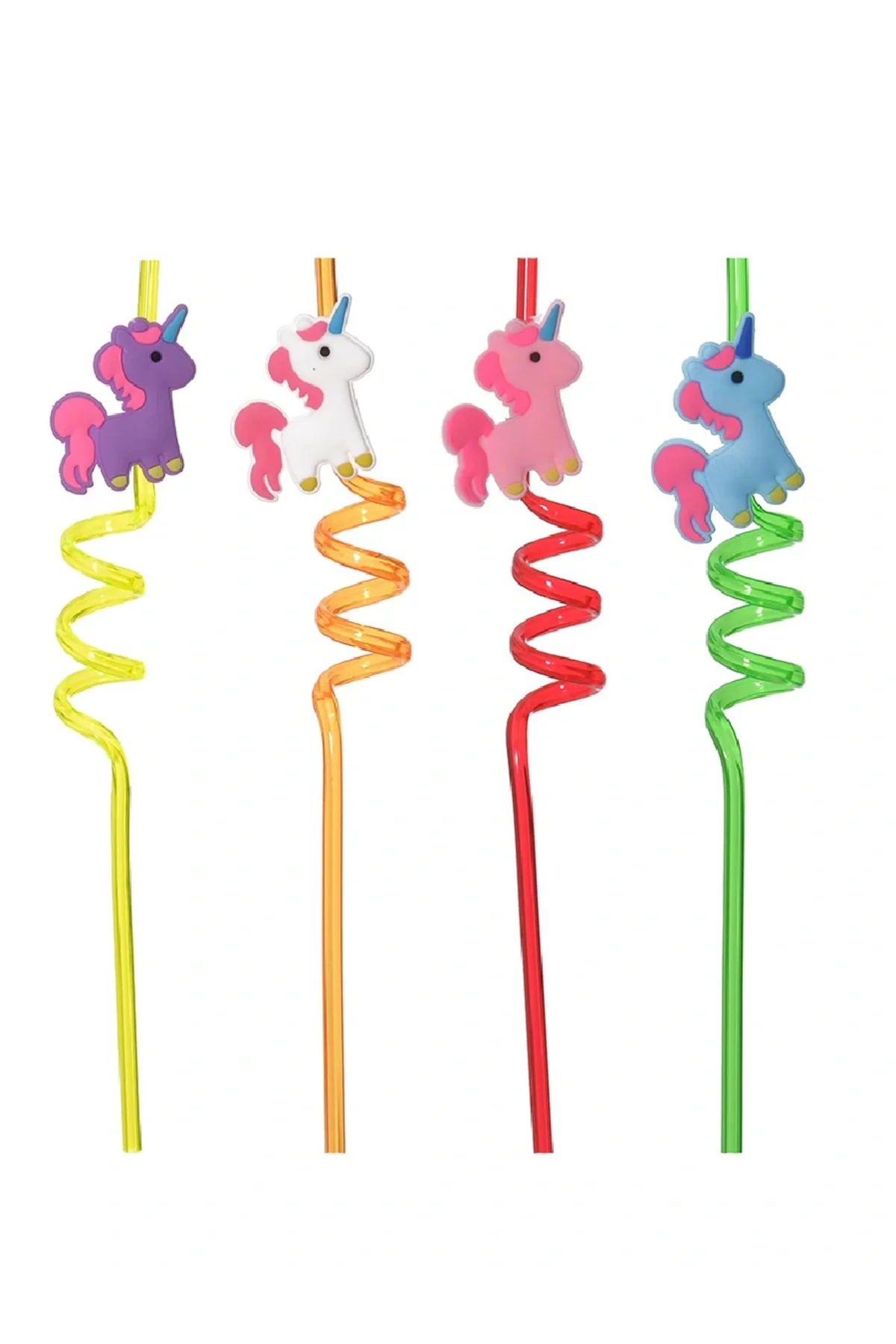 5 Parça Renkli Pipet Seti - Emojili Spiral Kokteyl- Çocuk Pipeti Temizleme Fırçalı 5 Parça Renkli Pipet Seti - Emojili Spiral Kokteyl- Çocuk Pipeti Temizleme Fırçalı - Görsel 4