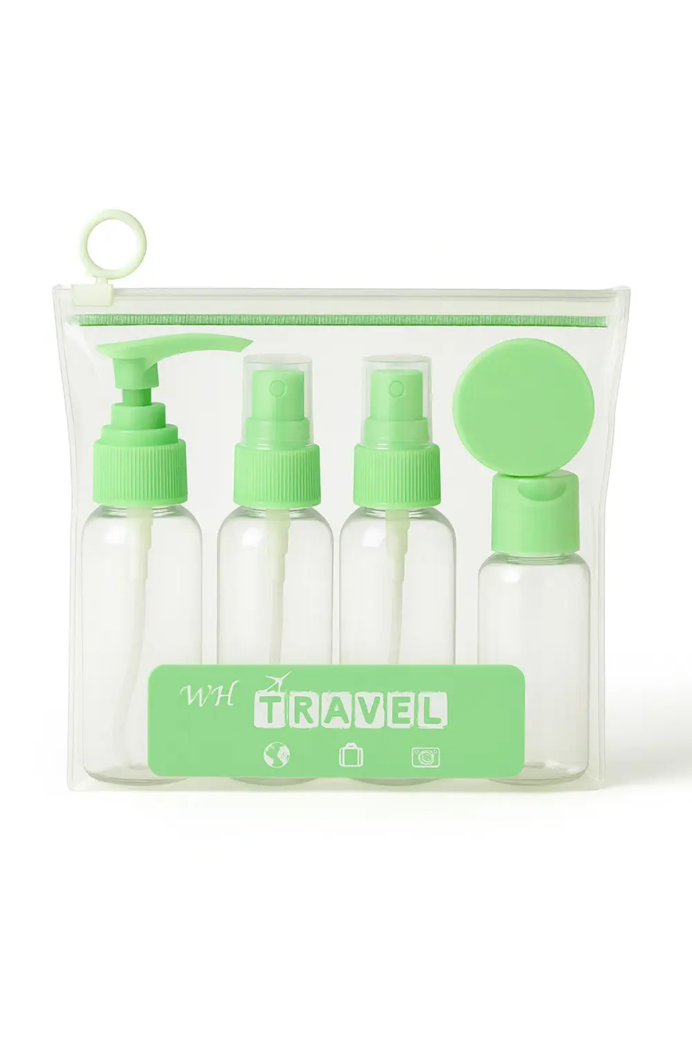 5 Parça Seyahat Çanta İçi Şişeler Makyaj & Kişisel Bakım Şişe Set