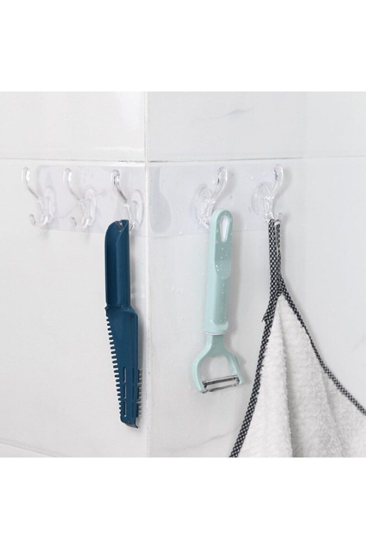 Transformacion 5 Pinli Yapışkanlı Askı Xenoty Design 3 Lü Set