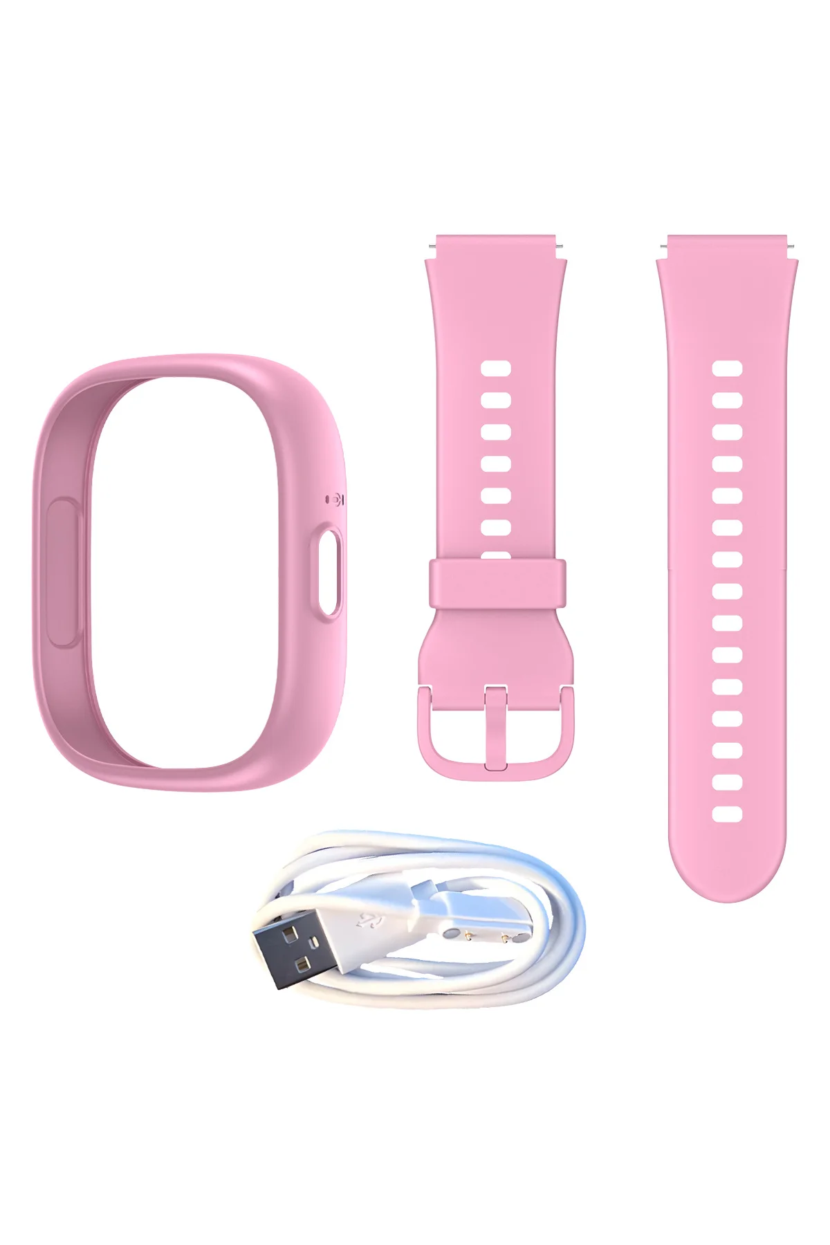5 Plus Pembe Akıllı Saat Kasa Kordon Seti + Adaptör ve Şarj Kablosu 5 Plus Pembe Akıllı Saat Kasa Kordon Seti + Adaptör ve Şarj Kablosu