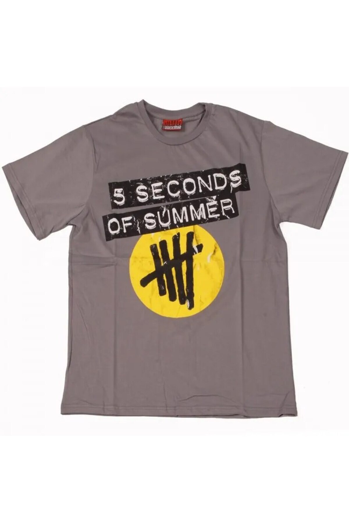 5 Seconds Of Summer No:1 Tişört Gri