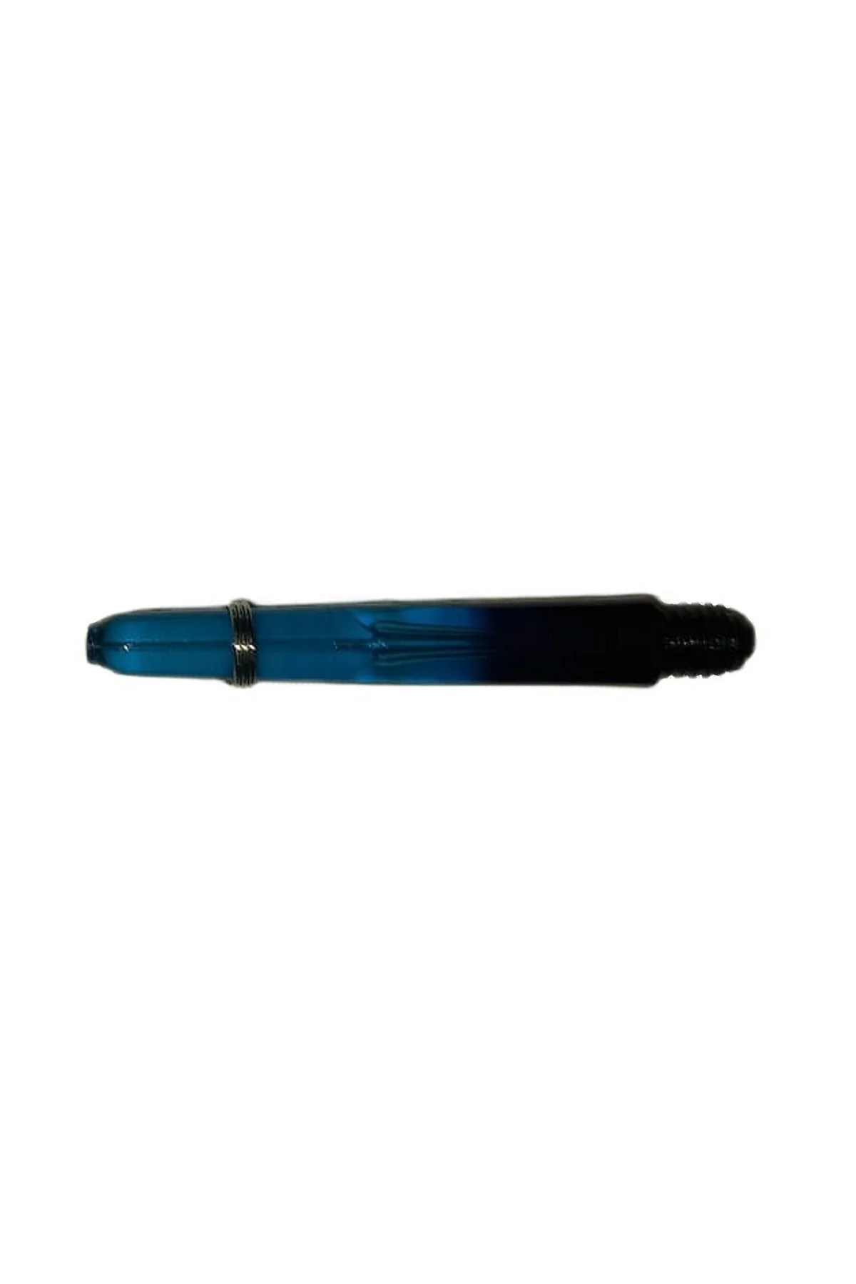 5 Set (15 ADET) 35mm, Mavi-Siyah, Polikarbon Şeffaf Dart Shaft-şaft.