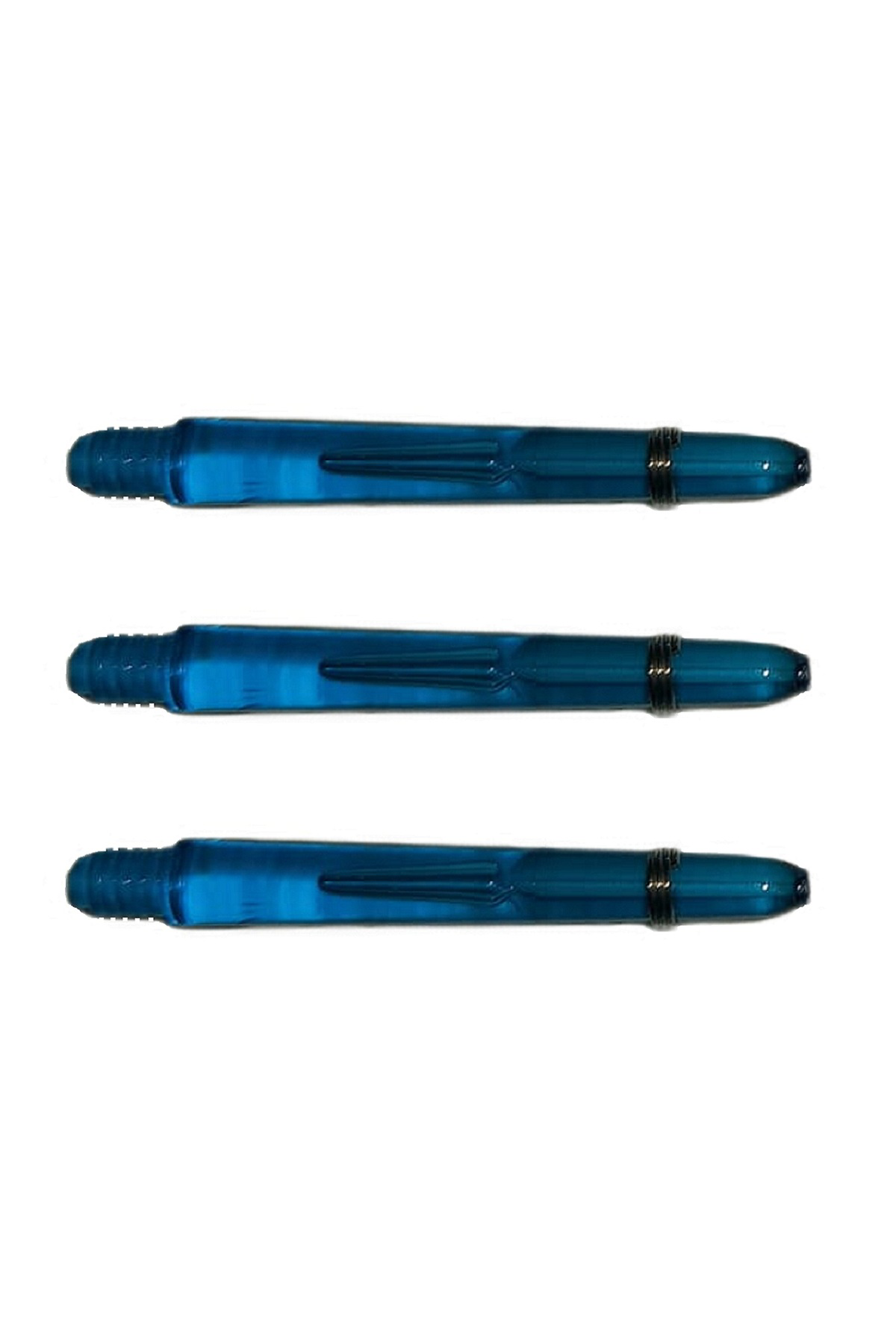 Dartsan 5 Set (15 Adet) 48Mm, Mavi Polikarbon(Pc) Şeffaf Dart Shaft-Şaft.