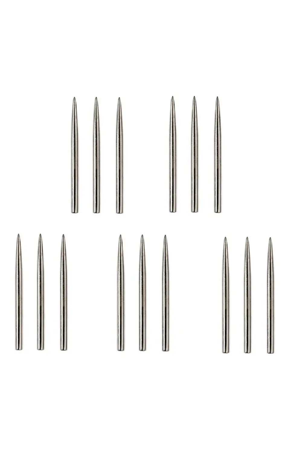 5 Set (15 ADET) Çelik Dart Oku Ucu. Steel Dart Tip.