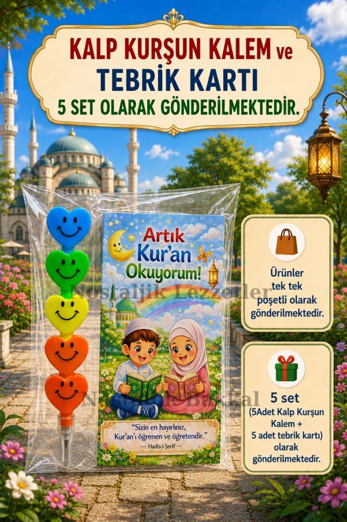 5 Set Kur'an Okuyorum Hediyesi Kur'an Kursu-Hatim Töreni Hatırası 5 Set Kur'an Okuyorum Hediyesi Kur'an Kursu-Hatim Töreni Hatırası