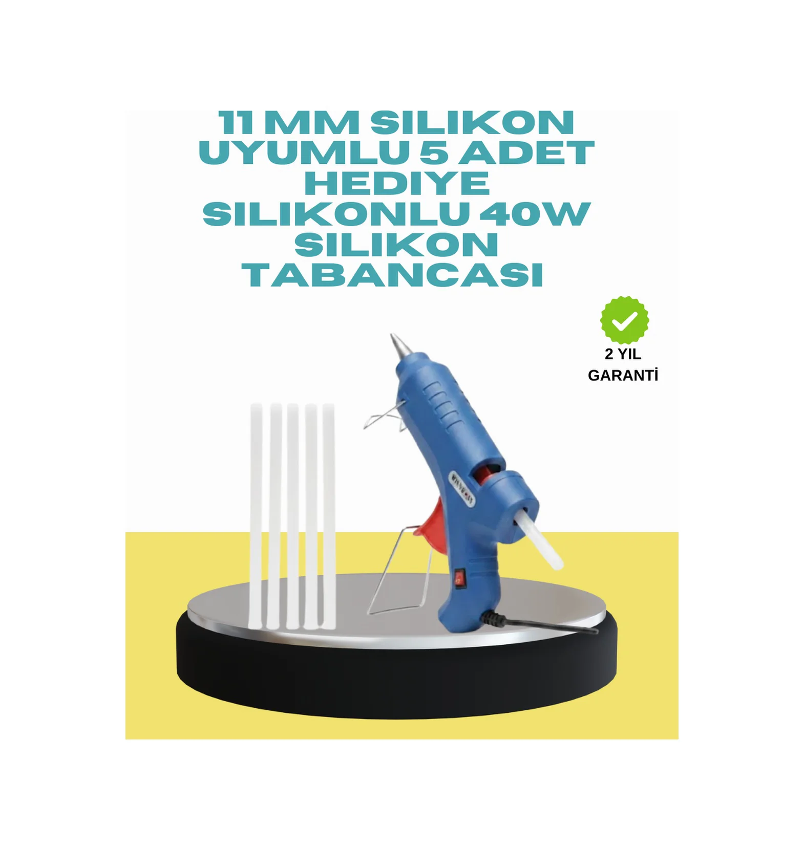 5 Silikon Hediyeli 40w Silikon Tabancası Ev Ve Hobi Kullanımı Fiyatı, Yorumları ve Özellikleri