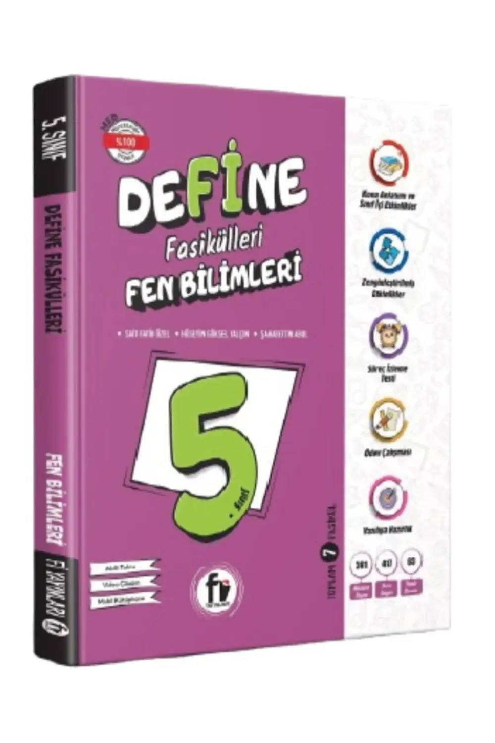 5. Sınıf Define Fen Bilimleri Konu Anlatımlı Fasikül