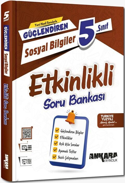 5. Sınıf Sosyal Bilgiler Güçlendiren Etkinlikli Soru Bankası Anka